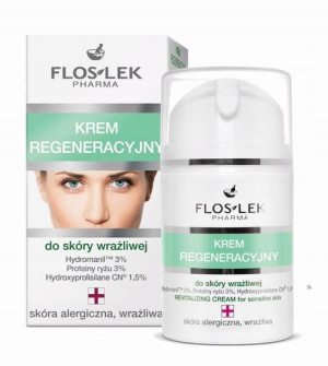 Floslek Krem regeneracyjny do skóry wrażliwej 50ml