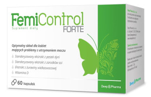 FemiControl forte 60 kaps. na nietrzymanie moczu