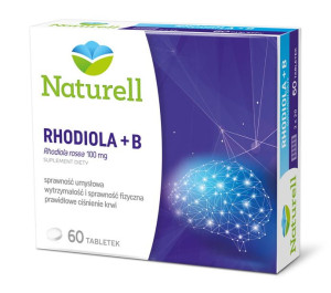 Naturell Rhodiola + B 60 tabletek