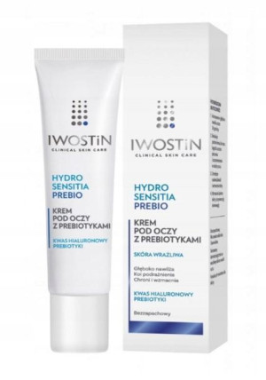 IWOSTIN HYDRO SENSITIA PREBIO Krem pod Oczy 15 ml