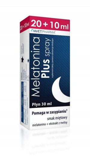 MELATONINA Plus spray 30 ml AvetPharma