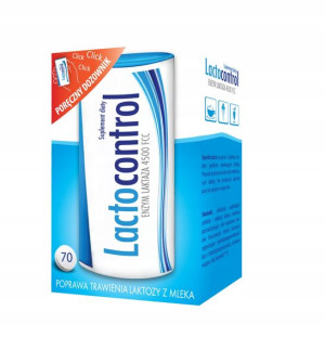 LACTOCONTROL 70 TABL.POWL. nietolerancja laktozy