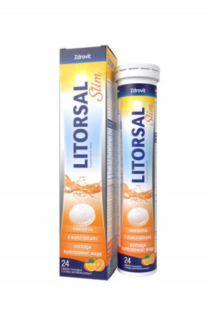 Zdrovit Litorsal Slim 24 tabl. musujące