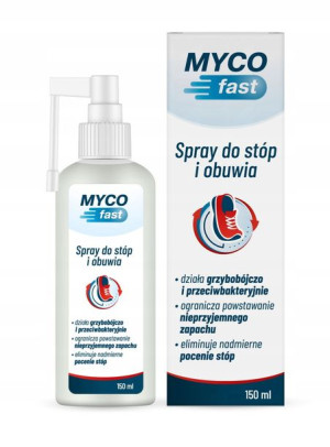 MYCOfast Spray do stóp i obuwia 150 ml