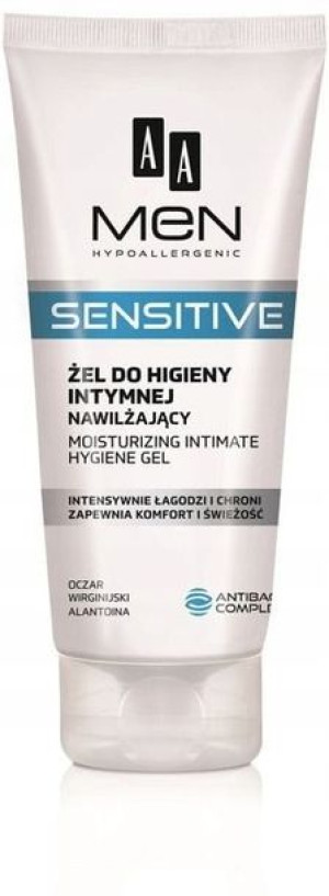AA Men Sensitive żel do higieny intymnej 200 ml