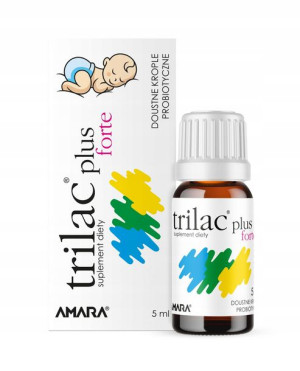 TRILAC Plus Forte 5 ml probiotyk od 1 miesiąca