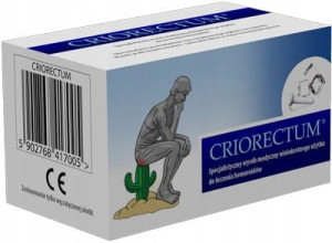 CRIORECTUM sztyft krioterapeutyczny hemoroidy