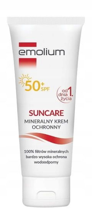 Emolium Suncare Mineralny Krem Ochr Spf 50+ 50 Ml