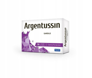 ARGENTUSSIN Gardło czarna porzeczka 16 pastylek