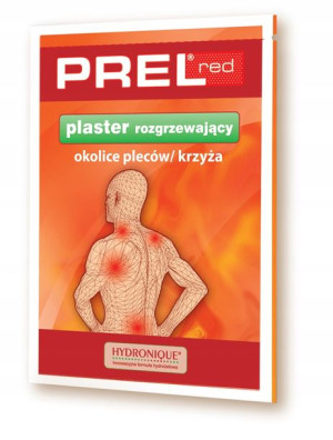PREL RED Plaster rozgrzewający na skórę 1 szt.