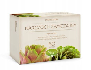 Karczoch zwyczajny Tylko Natura 60 kaps. trawienie