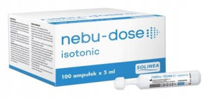 NEBU-DOSE ISOTONIC do inhalacji 5ml*100 amp.