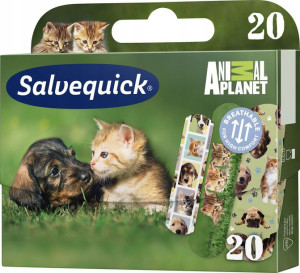 Salvequick Animal Planet Plastry 20 Szt