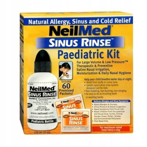 Sinus Rinse Pediatric Kit Zestaw Do Płukania Zatok
