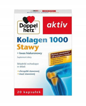Doppelherz Aktiv Kolagen 1000 Stawy 20 kapsułek
