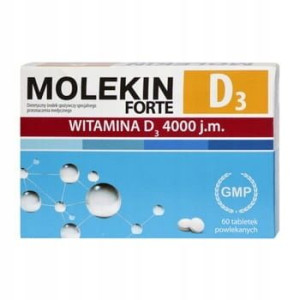MOLEKIN D3 forte 4000j.m. 60 kaps.