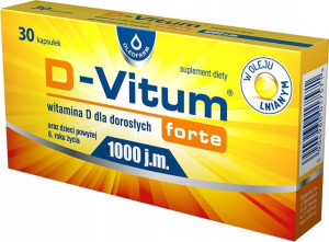 D-Vitum forte 1000 j.m. 30 kaps.