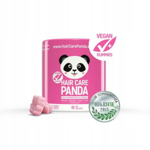 HAIR CARE PANDA, Witaminy na włosy w żelkach 300g