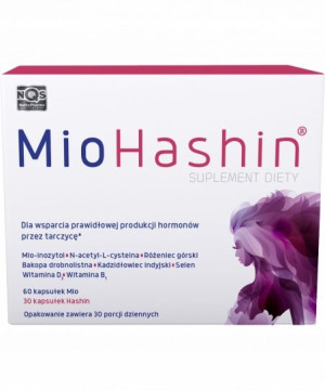 Miohashin 60 Kaps. Mio + 30 Kaps. Hashin Tarczyca