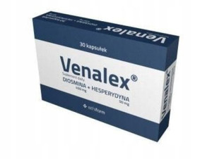 VENALEX 30 KAPS. diosmina, hesperydyna