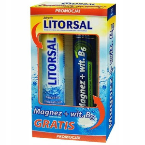 Zdrovit Litorsal 24 tabl. + Magnez z B6, 24 tabl.
