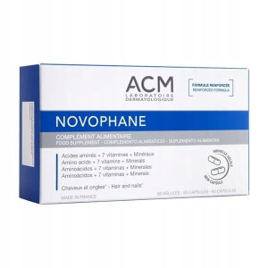 Novophane 60 kaps. zdrowe włosy, paznokcie