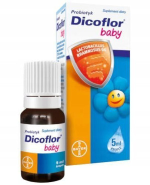 Dicoflor baby krople dla dzieci i niemowląt 5 ml
