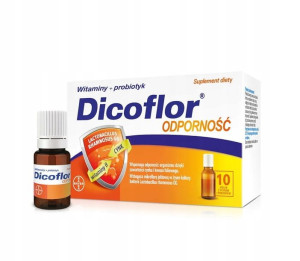 Dicoflor Odporność 10 fiolek probiotyk + witaminy