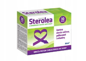 ASA Sterolea 30 tabl. obniża poziom cholesterolu