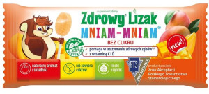 Zdrowy Lizak Mniam-mniam Kości Odporność Mango 1 S