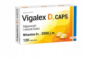 Vigalex D3 Caps 2000 120 kaps. witamina D3