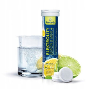 Protego Elektrolity Lemon&Mint musujące 20 tab