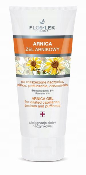 Floslek żel arnikowy na naczynka, sińce 200 ml