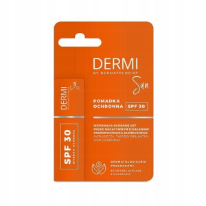Dermi Sun Pomadka Ochronna Spf 30, 4,5 G