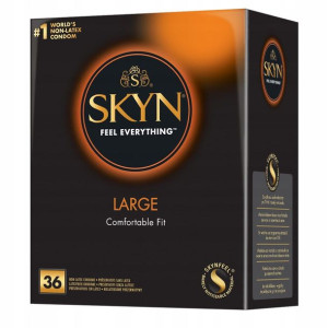 Prezerwatywy Unimil Skyn Large Nielateksowe 36 szt