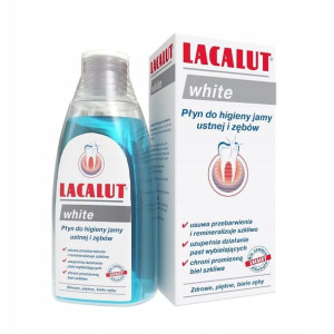 LACALUT WHITE płyn do płukania 300 ml