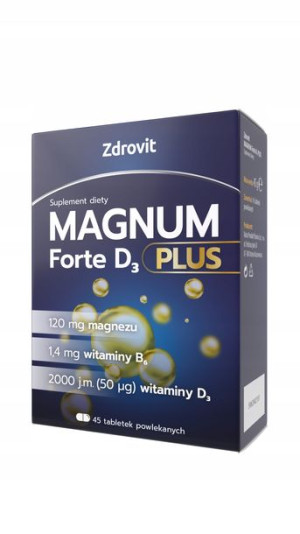 Zdrovit Magnum Forte D3 PLUS 45 tabl.