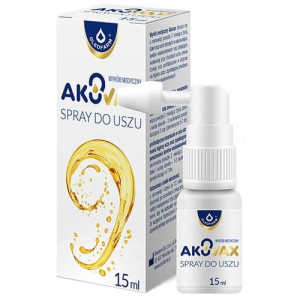 Akuvax spray do uszu 15 ml