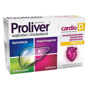 Proliver Cardio D3 tabl. 30 tabl.
