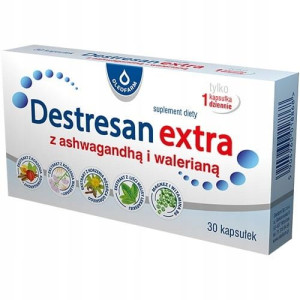 Destresan Extra z ashwagandhą i walerianą 30 kaps.