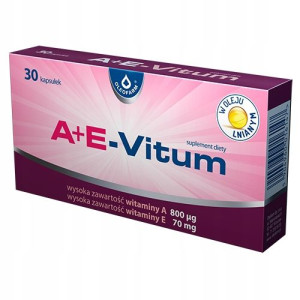 A+E-Vitum witaminy A i E 30 kaps. Oleofarm