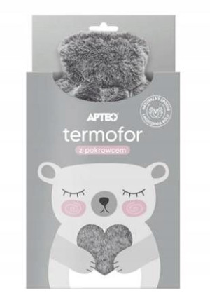 Termofor Gumowy 2l W Pokrowcu Miś Apteo