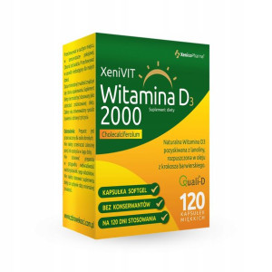 XeniVIT Witamina D 2000 120 kaps.