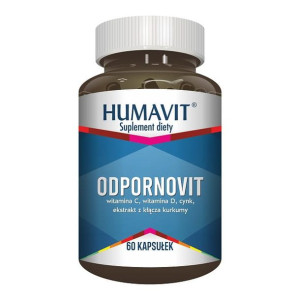 HUMAVIT Odpornovit C, D, Cynk, Kurkumina 60 kaps.