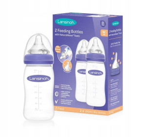 Lansinoh Butelki ze smoczkami (2-pack) 2 x 240 ml