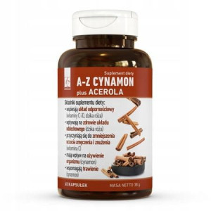 A-Z Cynamon plus Acerola 60 kaps.