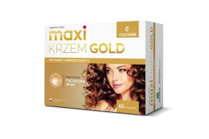 Colfarm Maxi Krzem GOLD 60 kaps. zdrowe włosy