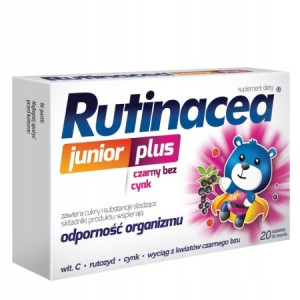Rutinacea Junior Plus tabletki do ssania 20 tab.