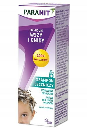Paranit Szampon Leczniczy 100 Ml Wszy I Gnidy