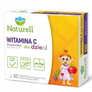 NATURELL Witamina C dla dzieci tabl
